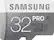 Front. Samsung - 32GB microSD Class 10 UHS-1 Memory Card - Silver.
