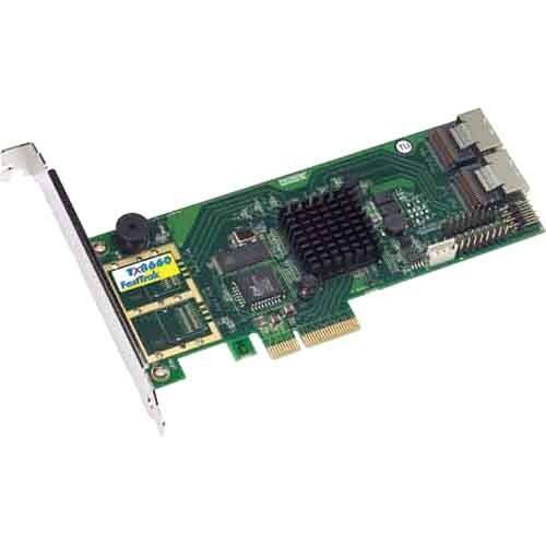Front Standard. Promise - FastTrak 4-port SAS RAID Controller.