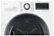 Alt View 1. LG - 4.2 Cu. Ft. Stackable Smart Electric Dryer with Sensor Dry - White.