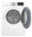 Alt View 6. LG - 4.2 Cu. Ft. Stackable Smart Electric Dryer with Sensor Dry - White.