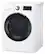 Left. LG - 4.2 Cu. Ft. Stackable Smart Electric Dryer with Sensor Dry - White.