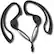 Angle Standard. Sony - Clip-On In-Ear Stereo Headphones - Black.