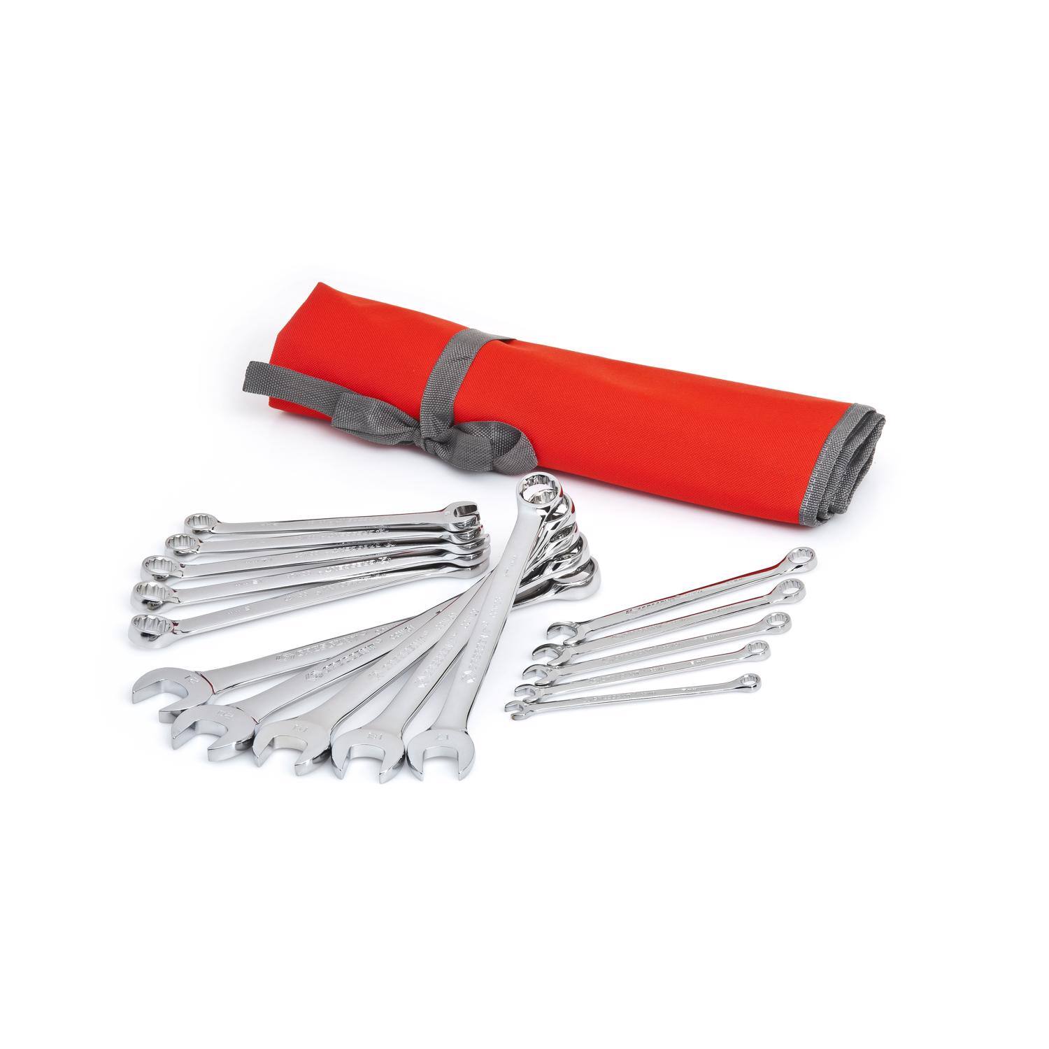 Left. Crescent - Crescent 12 Point Metric Combination Wrench Set 14.9 in. L 15 pk.