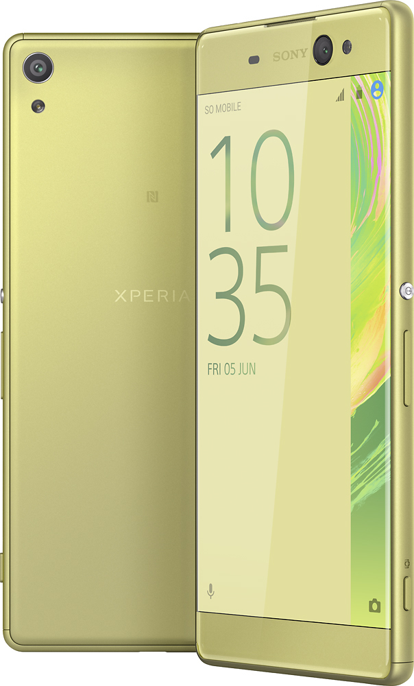 Wegenbouwproces Regeringsverordening kast Sony XPERIA XA Ultra 4G LTE with 16GB Memory Cell Phone (Unlocked) Lime  gold 1302-3633 - Best Buy