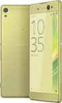 Front Zoom. Sony - XPERIA XA Ultra 4G LTE with 16GB Memory Cell Phone (Unlocked) - Lime gold.
