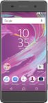 Front Zoom. Sony - XPERIA XA 4G LTE with 16GB Memory Cell Phone (Unlocked) - Graphite black.