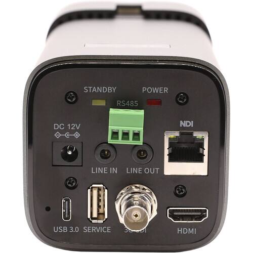 STANDBY POWER RS485 DC 12V NDI LINE IN LINE OUT USB 3.0 SERVICE 30 300 HDMI