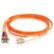 Alt View Standard 20. C2G - Fiber Optic Duplex Cable - Orange.