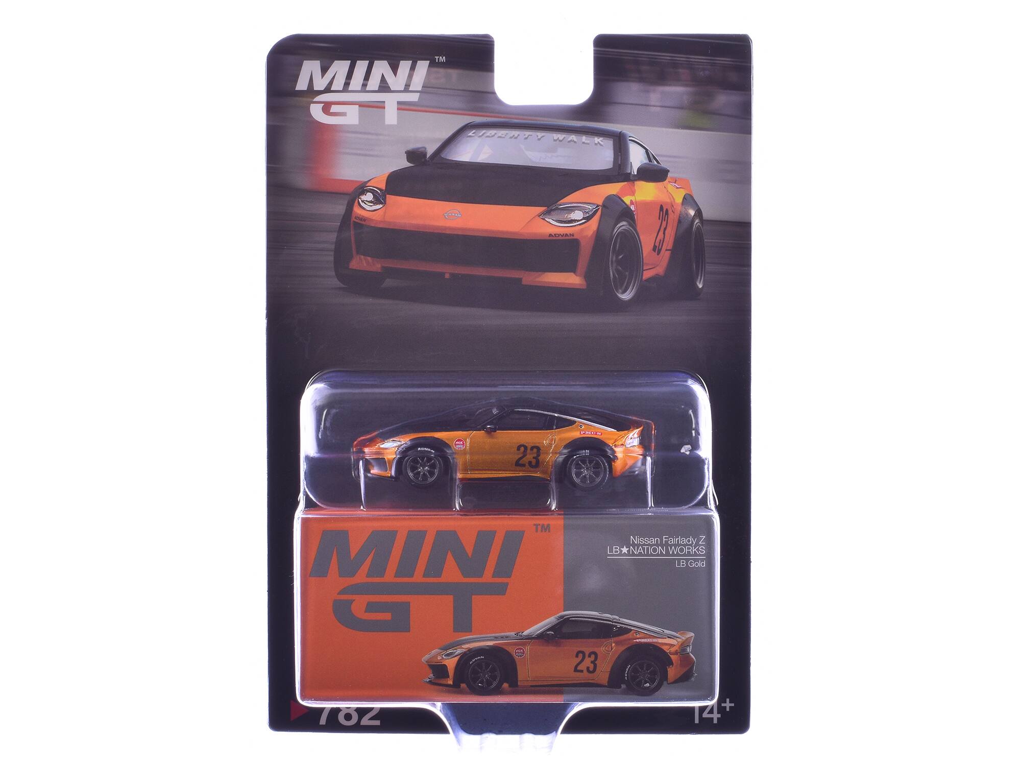 TM MINI GT WALK - 1 ADVAN 1 I 23 PHO  
TM Nissan Fairlady Z MINI LB * NATION WORKS LB Gold GT 23 ToZ 14+