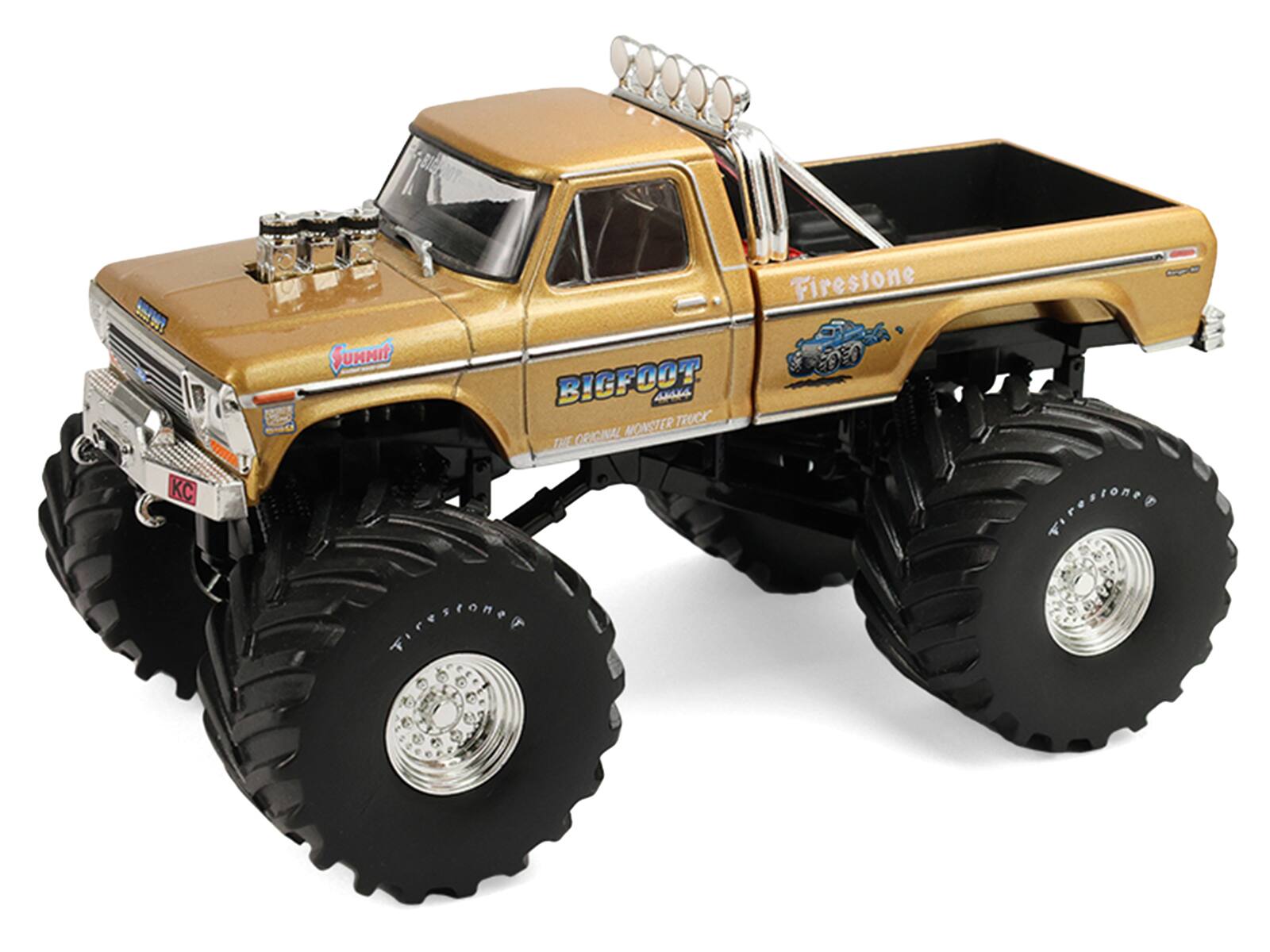 KC Firestone SUNNIT GOEO BIGFOOT 4 MONSTER TRUCK THE ORIGINAL