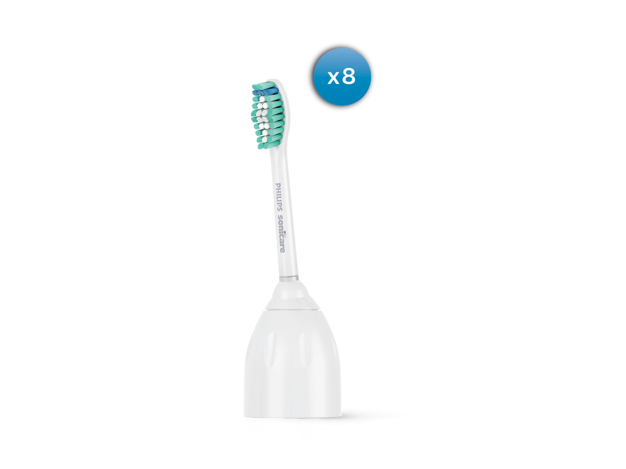 Philips Sonicare - Toothbrush Replacement Head - 8 Pack (HX7028/47)