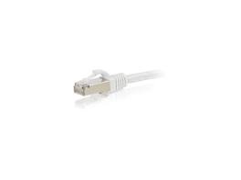 Cables to Go - C2G 00915 Cat6 Cable - Snagless Shielded Ethernet Network Patch Cable, White (2 Feet, 0.60 Meters)
