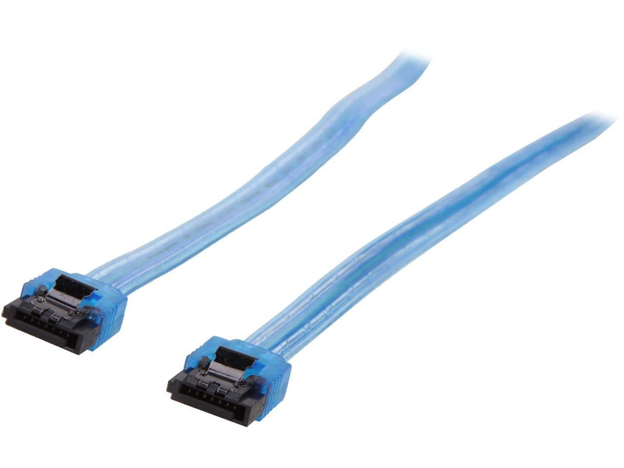 Nippon Labs - SATA3L-2FT-BU 2 ft. SATA III Cable w/ Locking Latch 2 feet - OEM