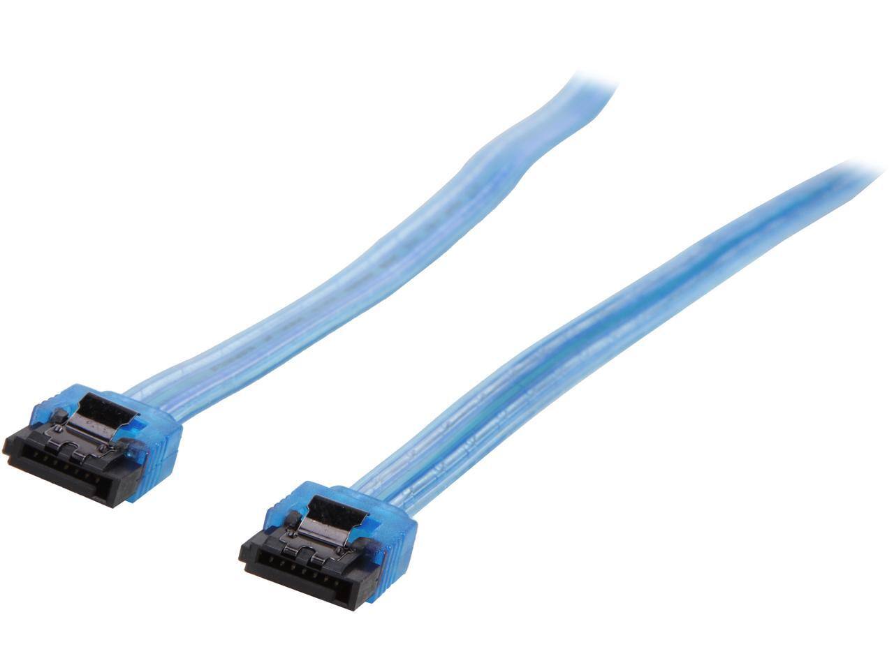 Front. Nippon Labs - Nippon Labs SATA3L-2FT-BU 2 ft. SATA III Cable w/ Locking Latch 2 feet - OEM.