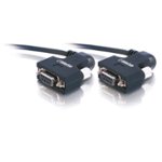 Front Standard. C2G - Serial270 DB9 All Lines Cable - Black.