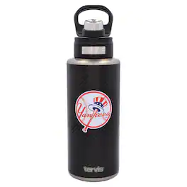 Tervis - New York Yankees 32oz. Carbon Fiber Wide Mouth Bottle - Multicolor