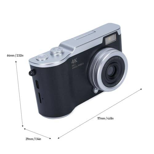 64mm/2.52in  
2.52in  
4K PIXELS  
48.0 MEGA  
117mm/4.6in  
29mm/1.14in