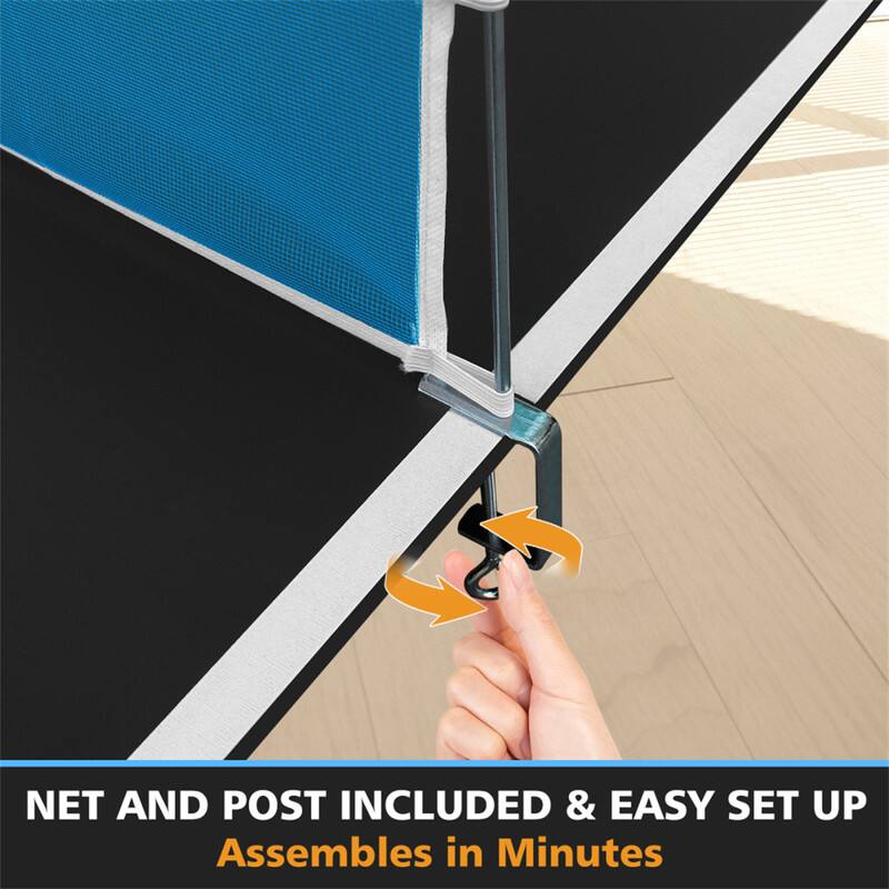 NET AND POST INCLUDED & EASY SET UP  
Assembles in Minutes