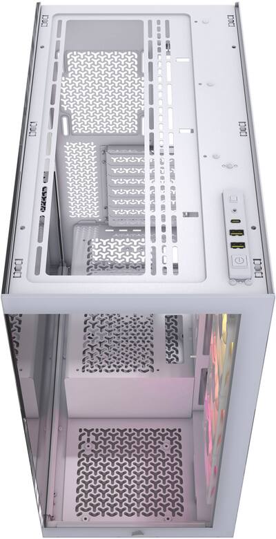 CORSAIR iCUE LINK 3500X RGB ATX Mid Tower PC Case White CC CORSAIR iCUE LINK 3500X RGB ATX Mid Tower PC Case White CC