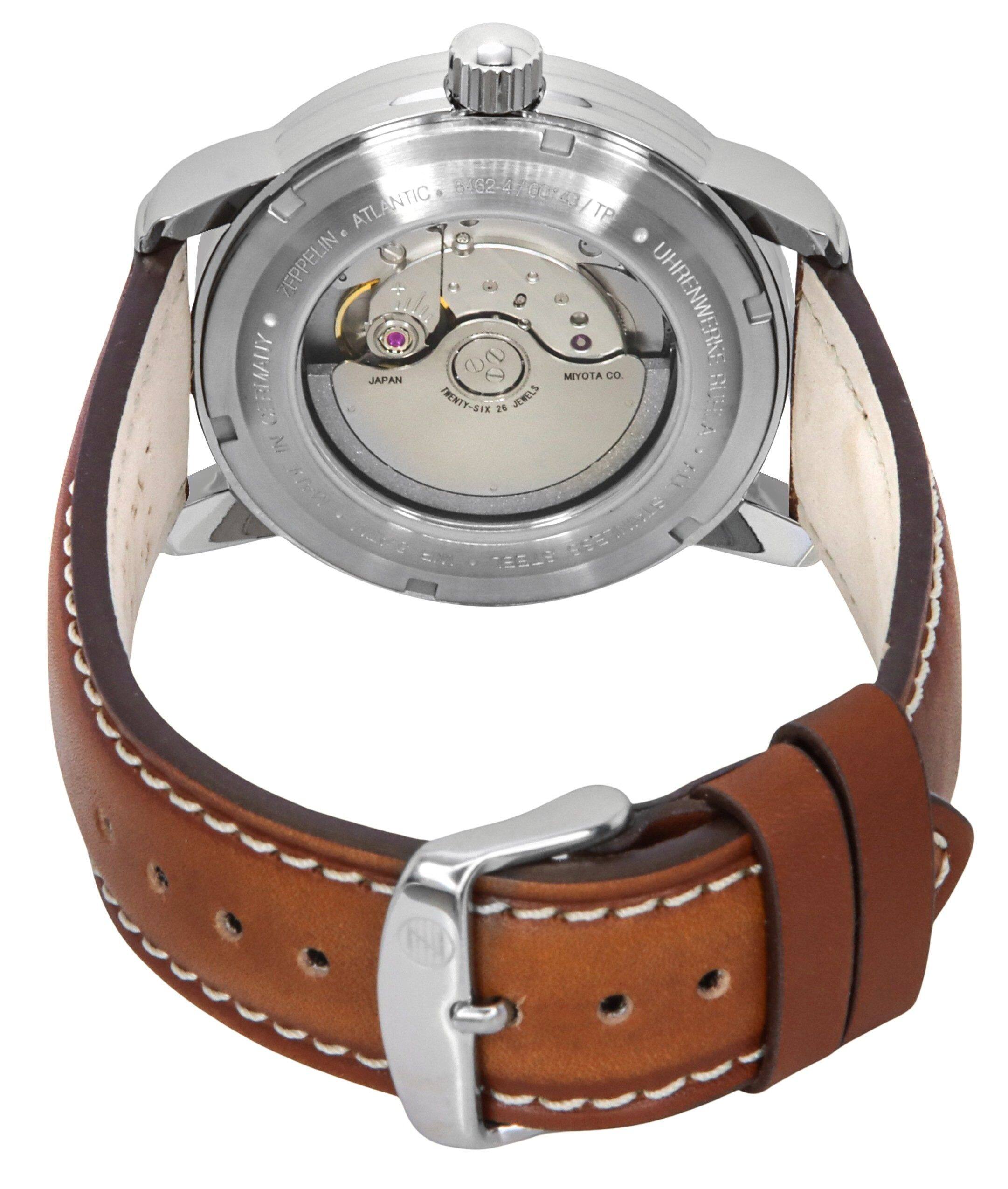 BE62-408B A708 43 ATLANTIC 43/TP TP ZEPPELIN, UHRENWERKE ELUY JAPAN 32 EWELS MIYOTA CO 3 TRENTY-SIX 2% CRLEIA IN