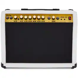 Lyxpro - Electric Guitar Amp - 40 Watt Guitar Amplifier with Aux, Headphone Jack & More