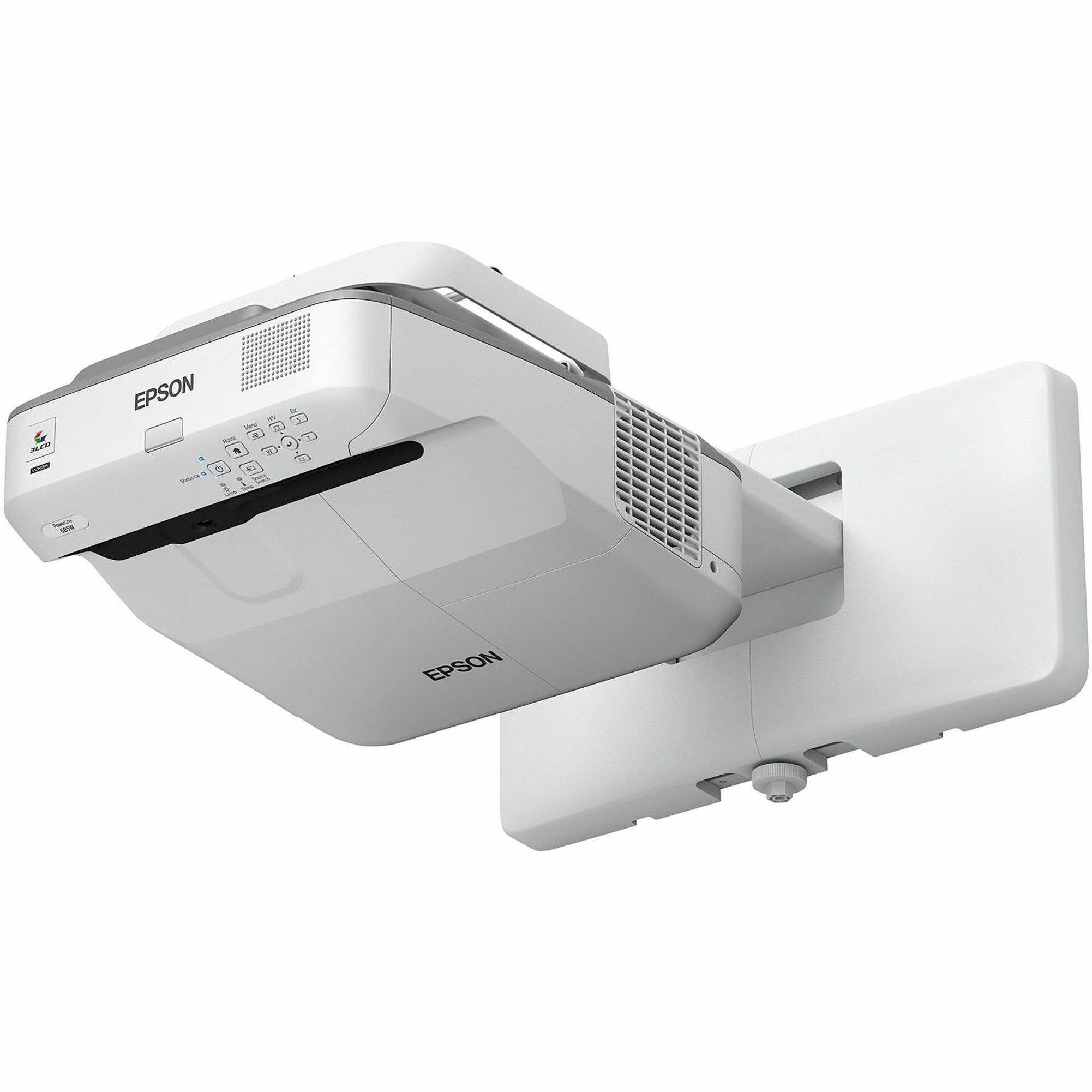 Epson PowerLite 685W 3500 Lumen WXGA Ultra Short Throw 3LCD
