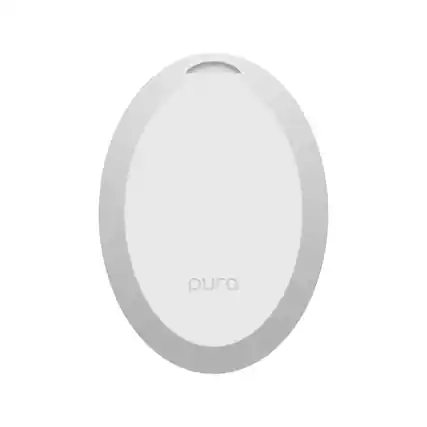 Front. Pura - Pura Mini Smart Home Fragrance Diffuser - White.