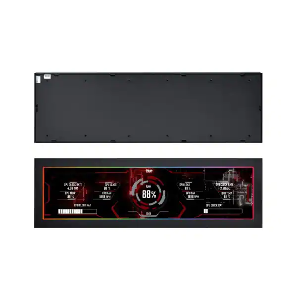 Lian Li SM088X - 8.8" Universal Screen Mini Monitor Black