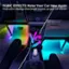 RGBIC Effects Make Your Car New Again Multi-colors displays shine bright to spice up your car interior.