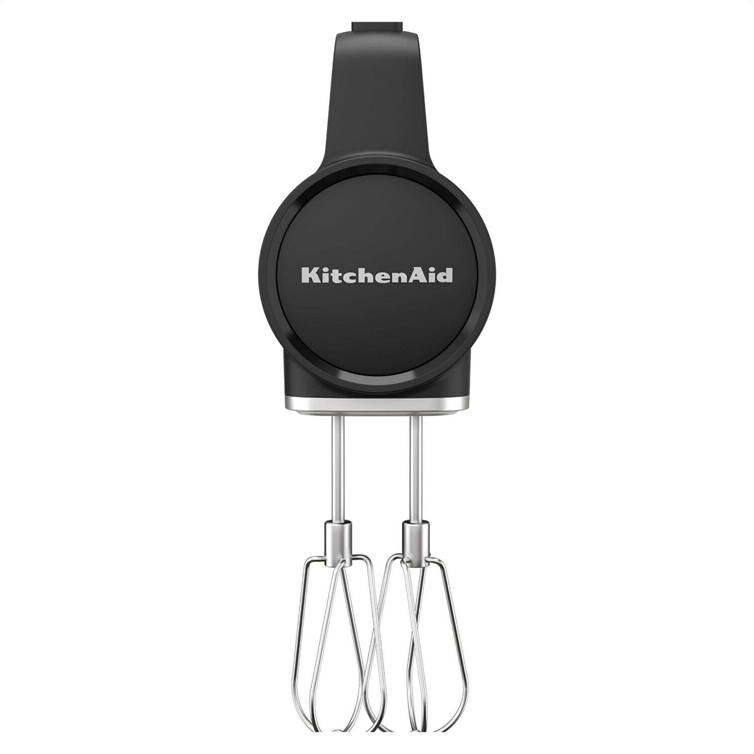 Alt View 3. KitchenAid - 7-Speed Go Cordless Hand Mixer - Black.