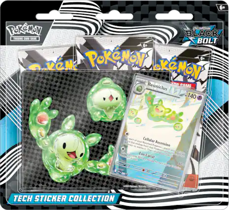 Pokemon Black & White 6+ Starter Set + 6+ Pokemon Sticker Collection + 140 Pokemon Trading Card Game Bolt.