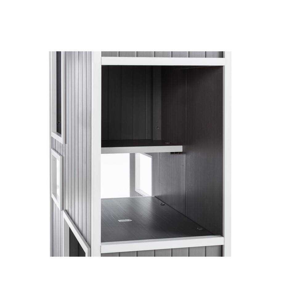 Back. New Age Pet - ECOFLEX Kitty Kase Cat Play Tower - Grey.