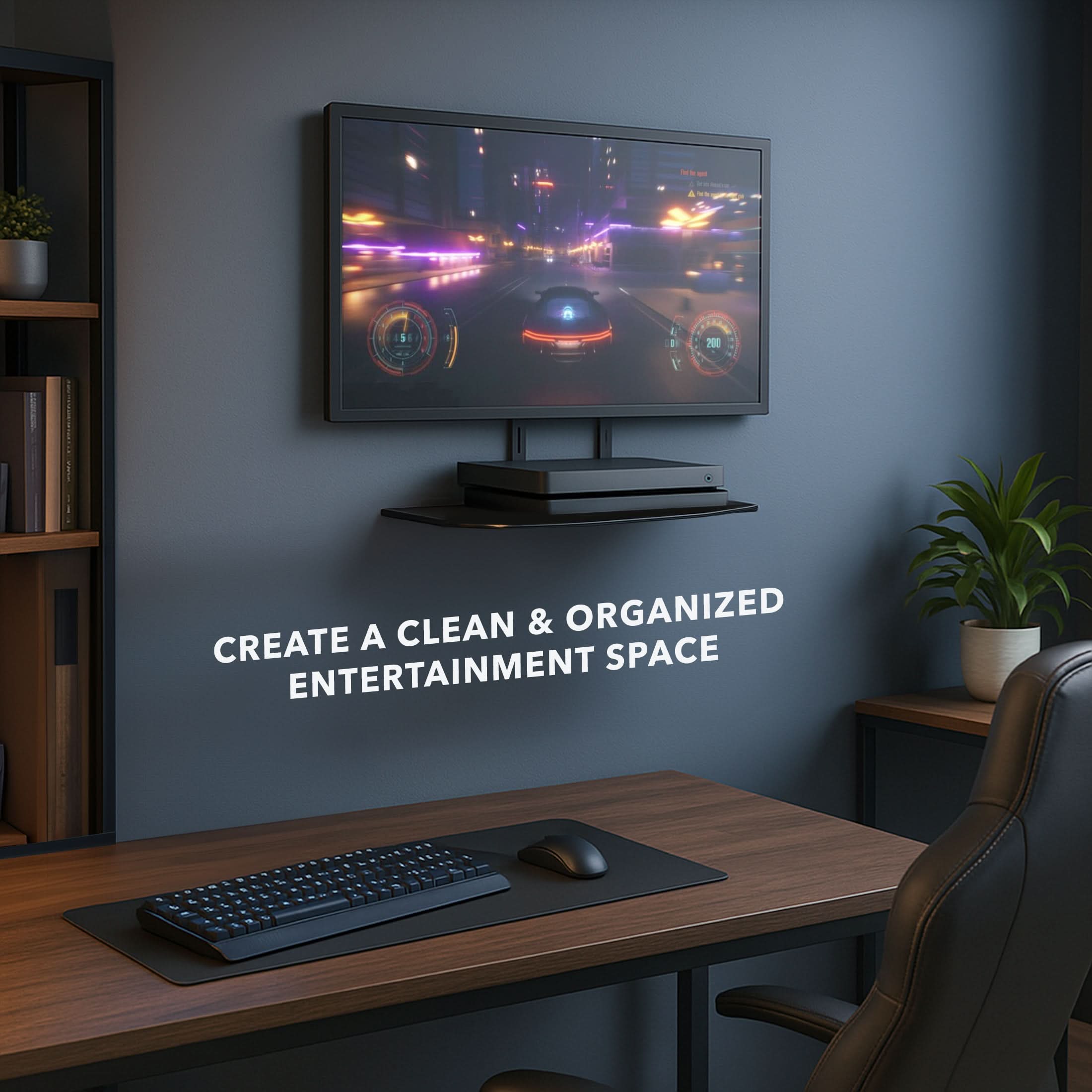 CREATE A CLEAN & ORGANIZED ENTERTAINMENT SPACE