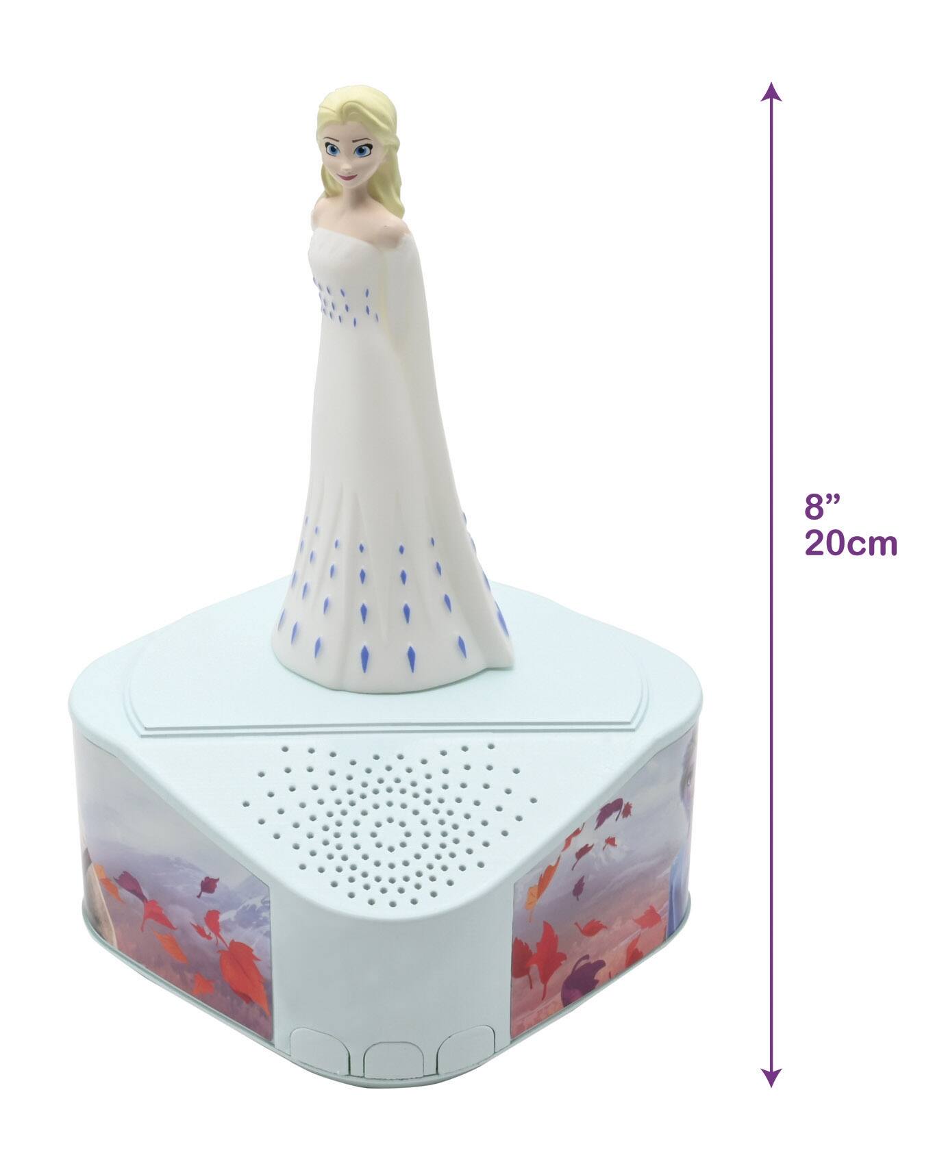 Alt View 2. Lexibook - Disney Frozen Bluetooth Speaker with Elsa Luminous Figurine.