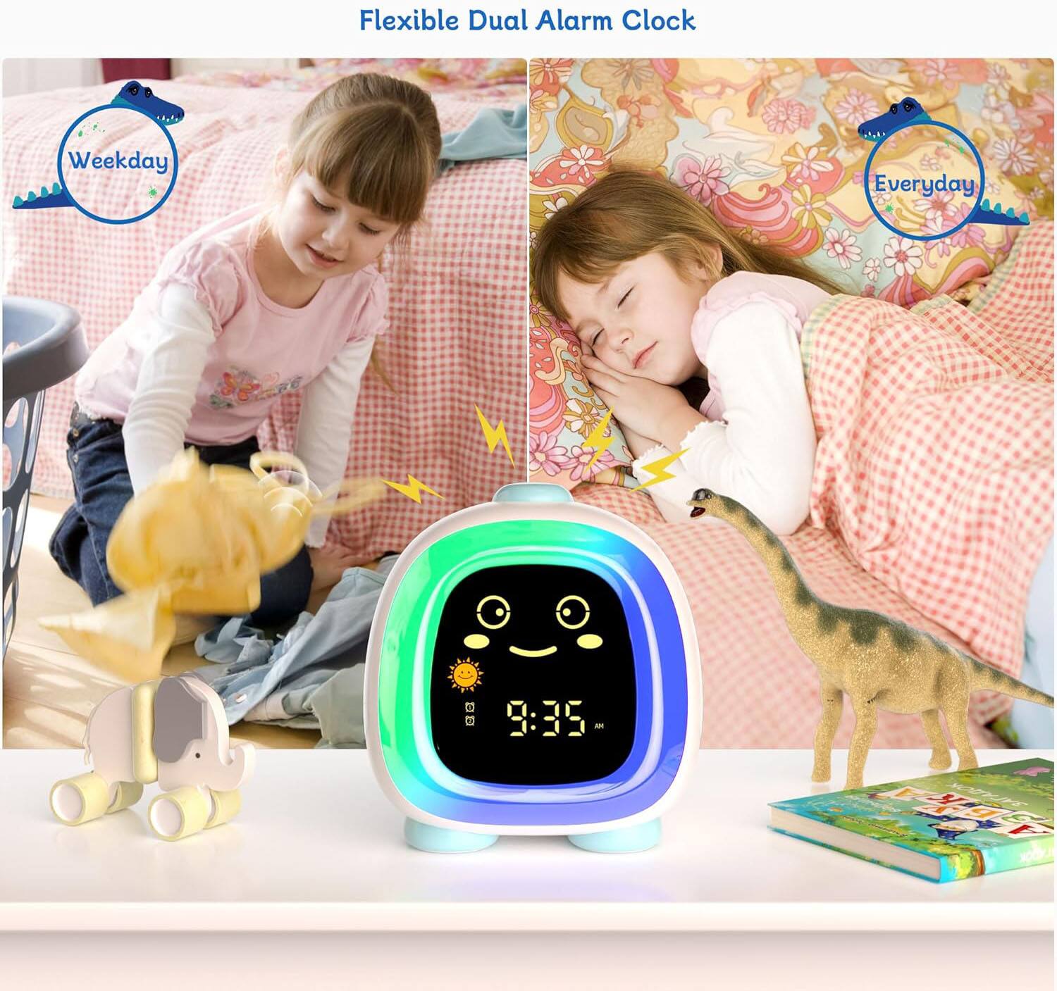 Flexible Dual Alarm Clock

Weekday

Everyday

9:35 AM