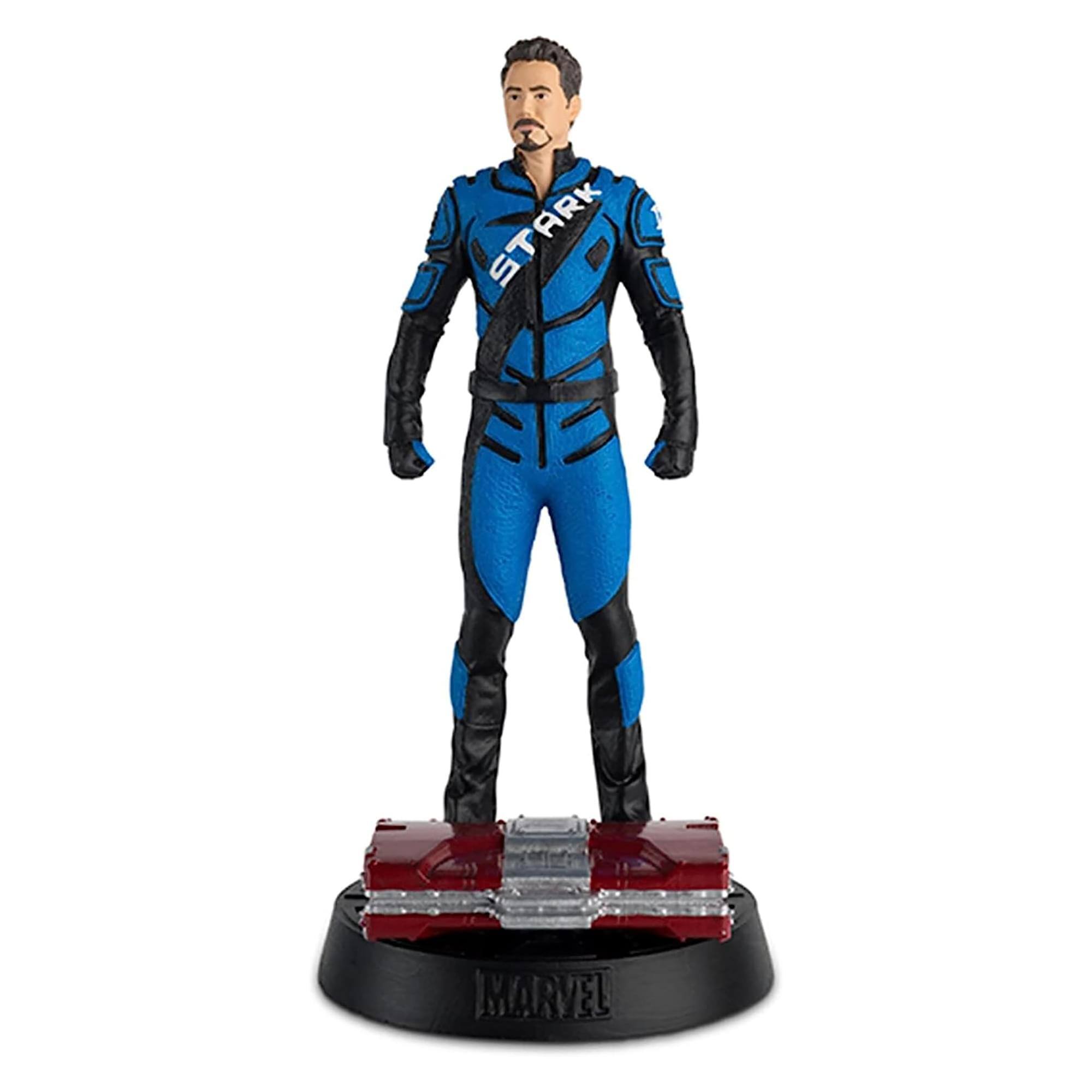 Eaglemoss Marvel Movie Collection 1:16 Figurine | Tony Stark Race Suit - Blue