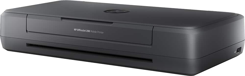 Alt View 13. HP - OfficeJet 200 Mobile Inkjet Printer - Black.