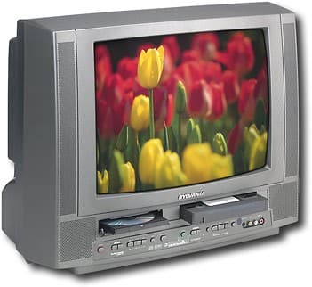 Sylvania 19 Tv Dvd 4 Head Hi Fi Vcr Combo Ssc719c Best Buy