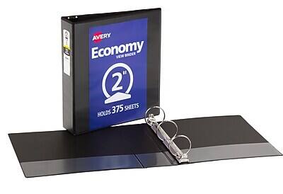 Avery Economy View Binder 2" Holds 375 Sheets