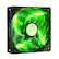Alt View Standard 20. Cooler Master - Green LED Silent Fan.