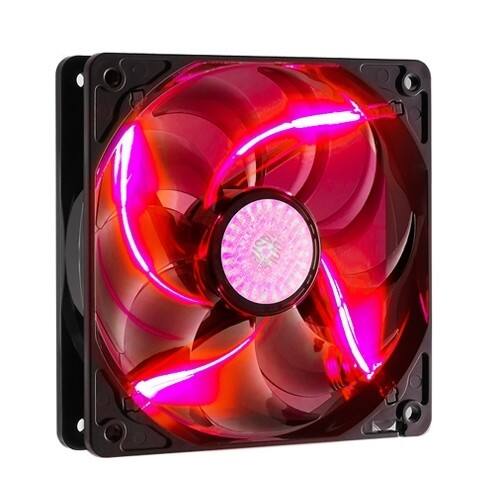 Front Standard. Cooler Master - Red LED Silent Fan.