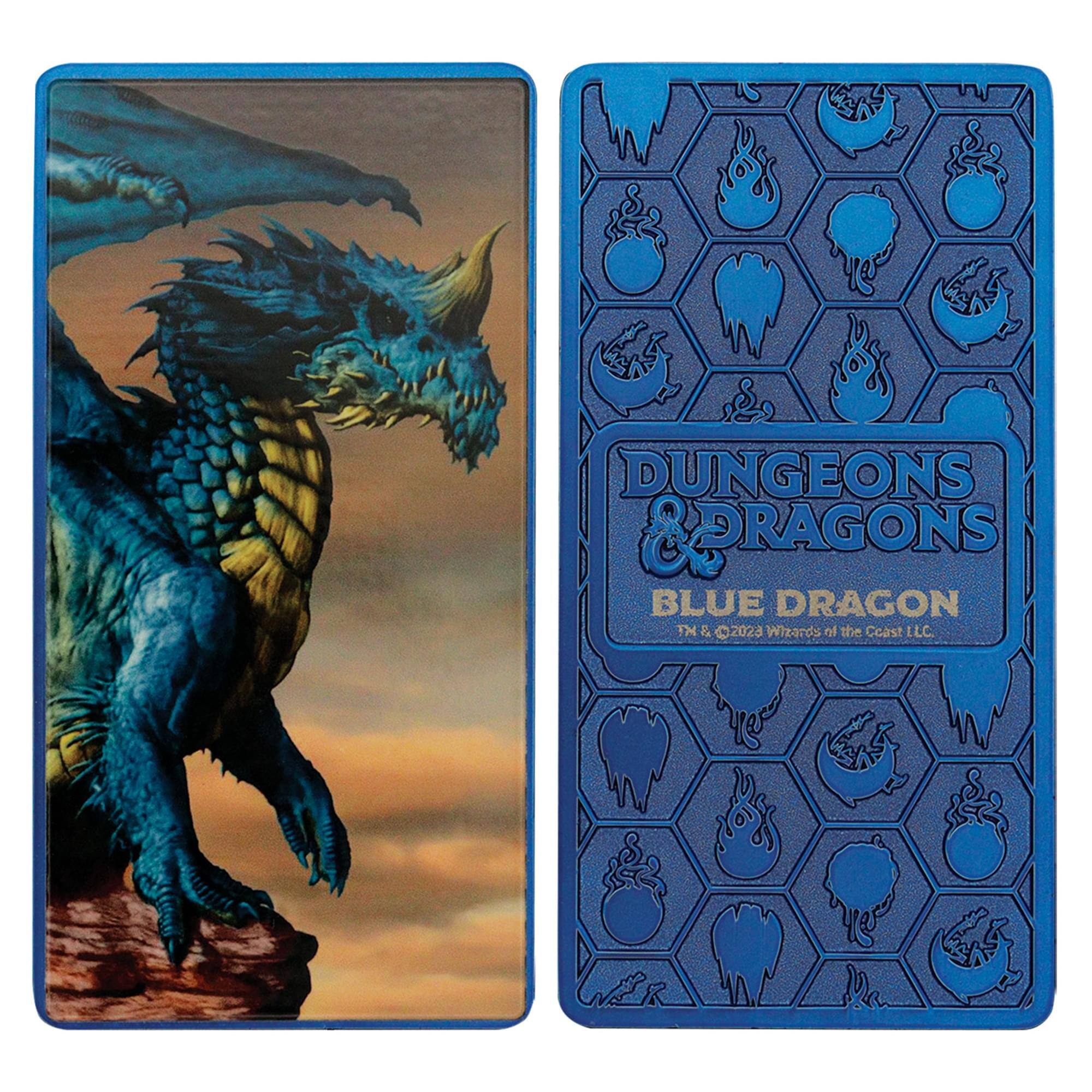 Dungeons & Dragons Blue Dragon TM & © 2023 Wizards of the Coast LLC.
