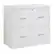 Alt View 11. OSP Home Furnishings - Alpine 2-Drawer Lateral File with Lockdowel Fastening System - White.