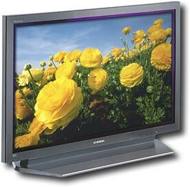 Angle Standard. Samsung - 42" Widescreen ED-Ready Plasma TV with Dual NTSC Tuners and DVI Interface.