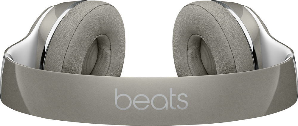 vores Bounce Konsultation Best Buy: Beats by Dr. Dre Solo2 Luxe Edition On-Ear Headphones Silver  MLA42AM/A