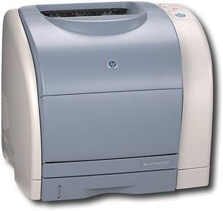 Angle Standard. Hewlett-Packard - LaserJet Color Printer.