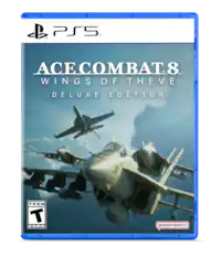 PS5 ACE COMBAT 8 WINGS OF THE VEIL DELUXE EDITION TEEN T ESRB BANDAI NAMCO