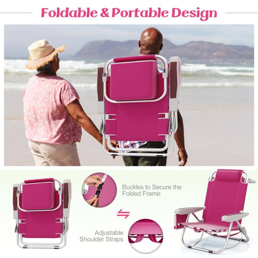Foldable & Portable Design

- Buckles to Secure the Folded Frame
- Adjustable Shoulder Straps