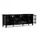 Alt View 4. Simpli Home - Artisan SOLID WOOD 72 inch TV Media Stand in Black For TVs up to 80 inches - Black.