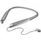 LG - Geek Squad Certified Refurbished TONE Platinum HBS-1100 Headset In-Ear Behind-The-Neck Mount Wireless Headphones - Silver-Angle_Standard